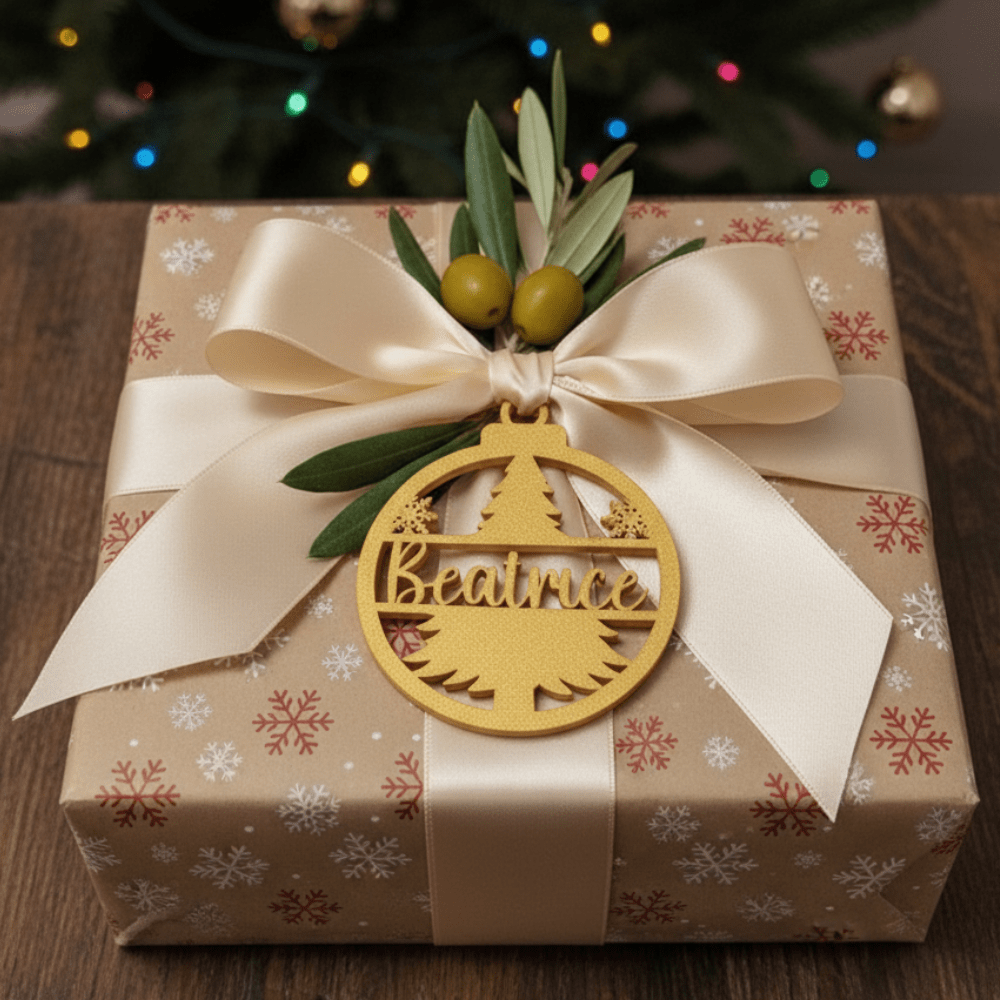 Pallina di Natale con Nome – Albero Magico