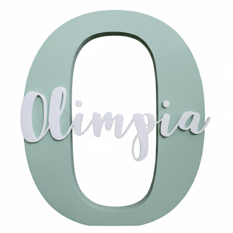 Lettera e Nome Personalizzato