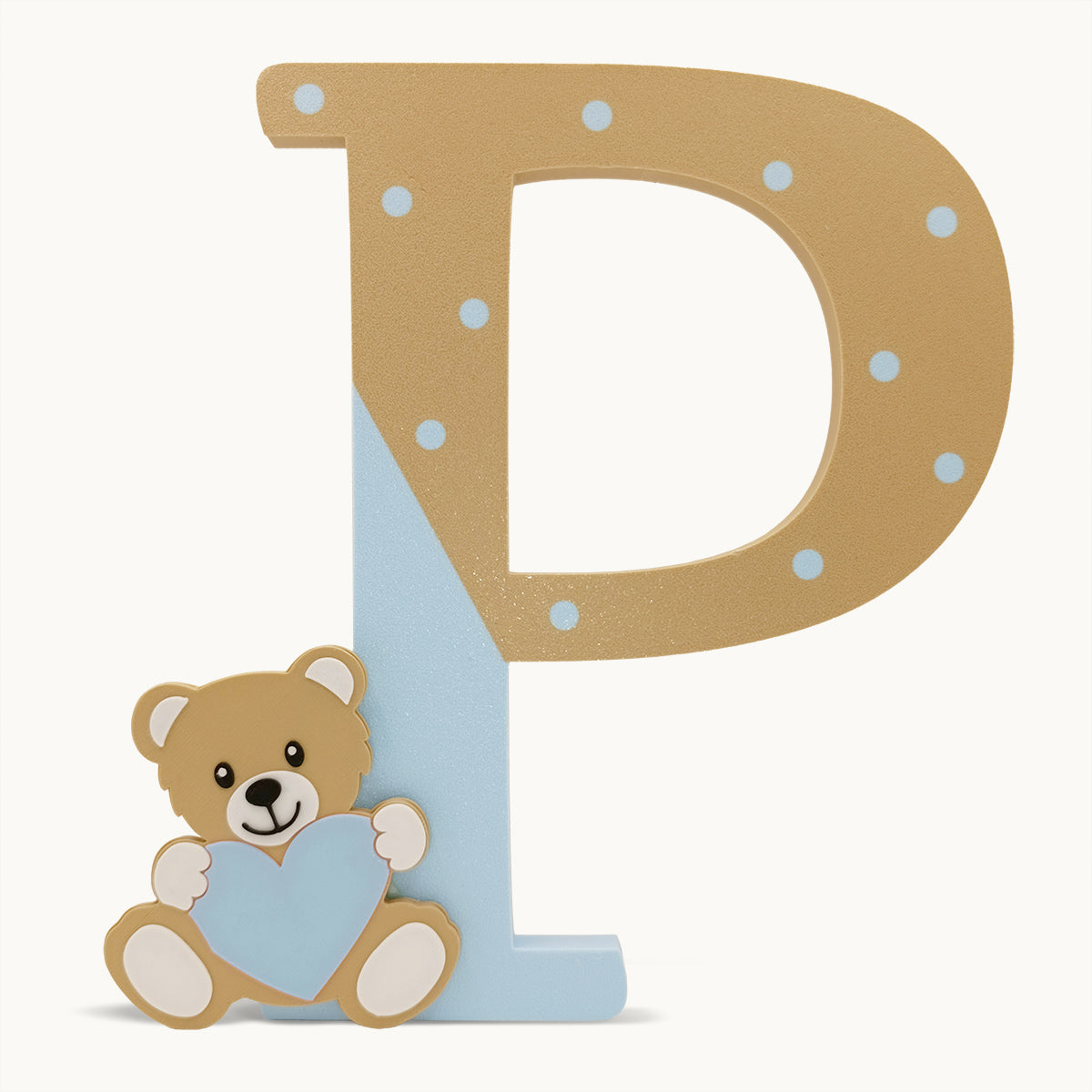 Lettery - Lettera decorativa con Pois