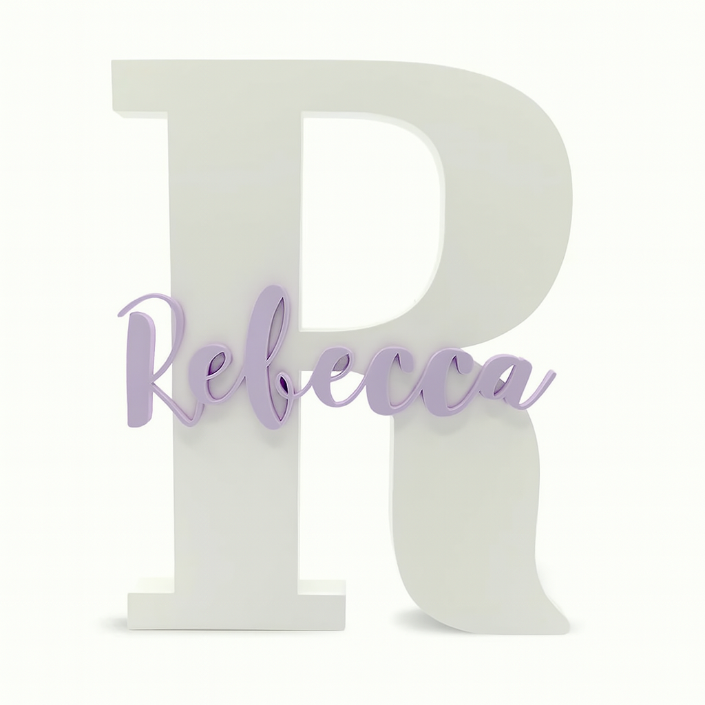 Lettera e Nome Personalizzato