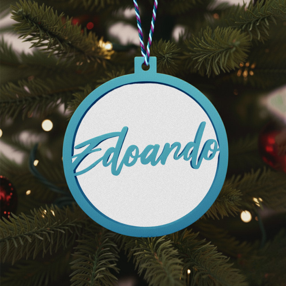 Pallina di Natale con Nome