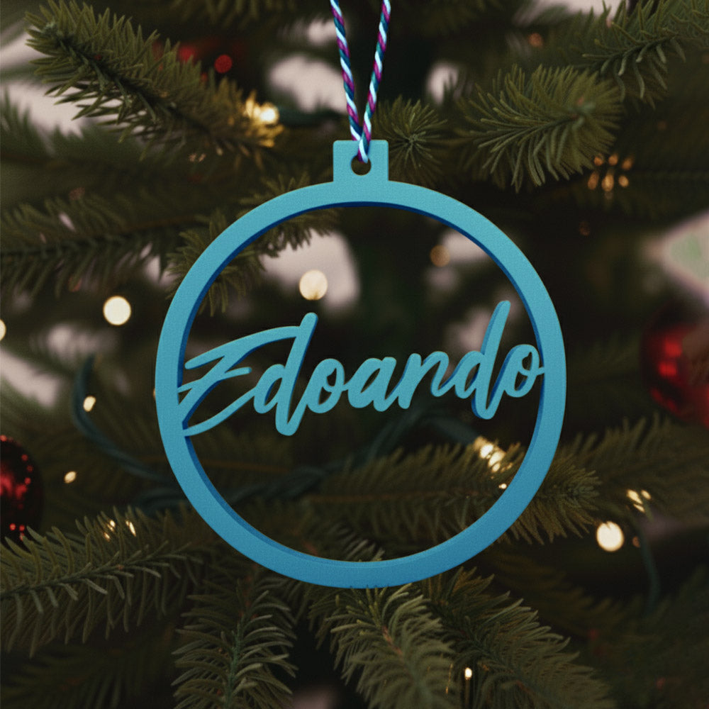 Pallina di Natale con Nome