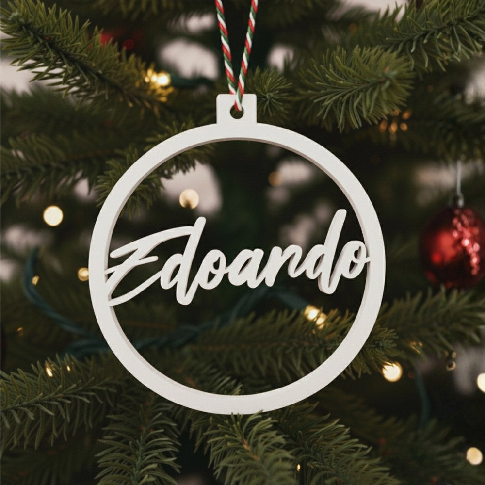 Pallina di Natale con Nome