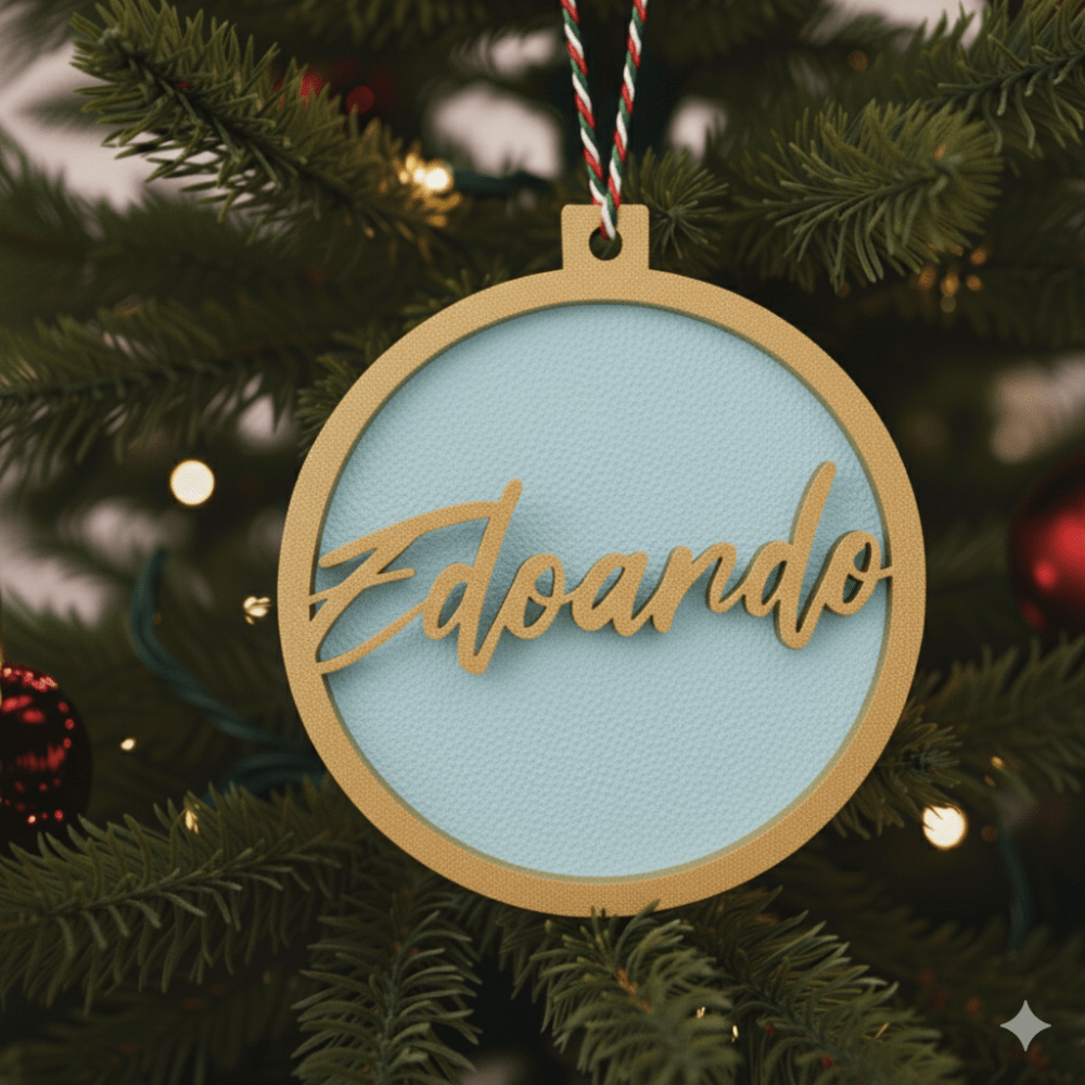 Pallina di Natale con Nome