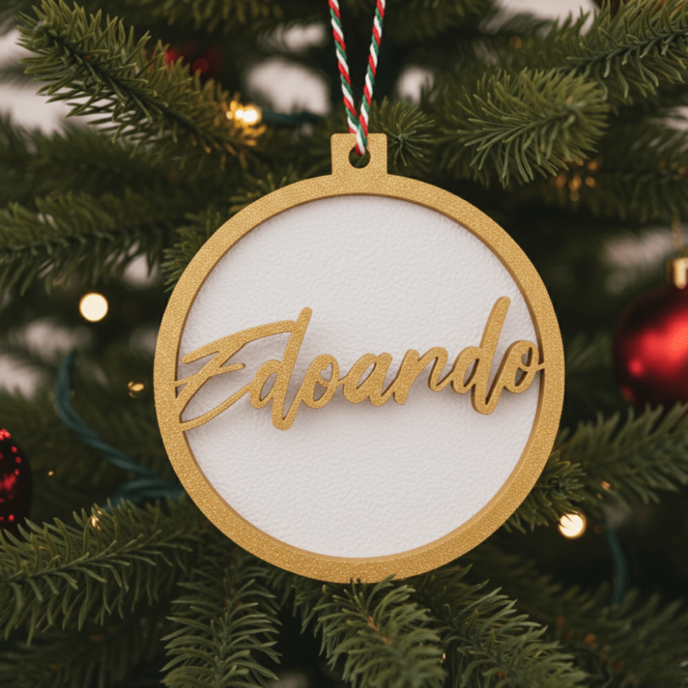 Pallina di Natale con Nome