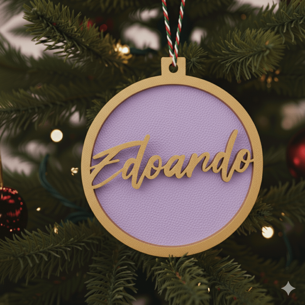 Pallina di Natale con Nome