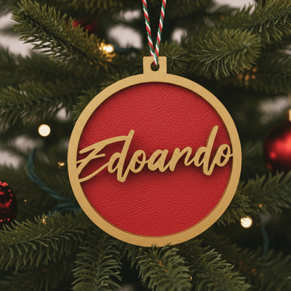 Pallina di Natale con Nome