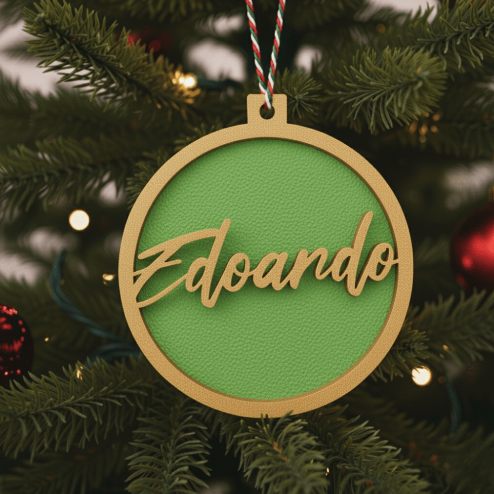 Pallina di Natale con Nome