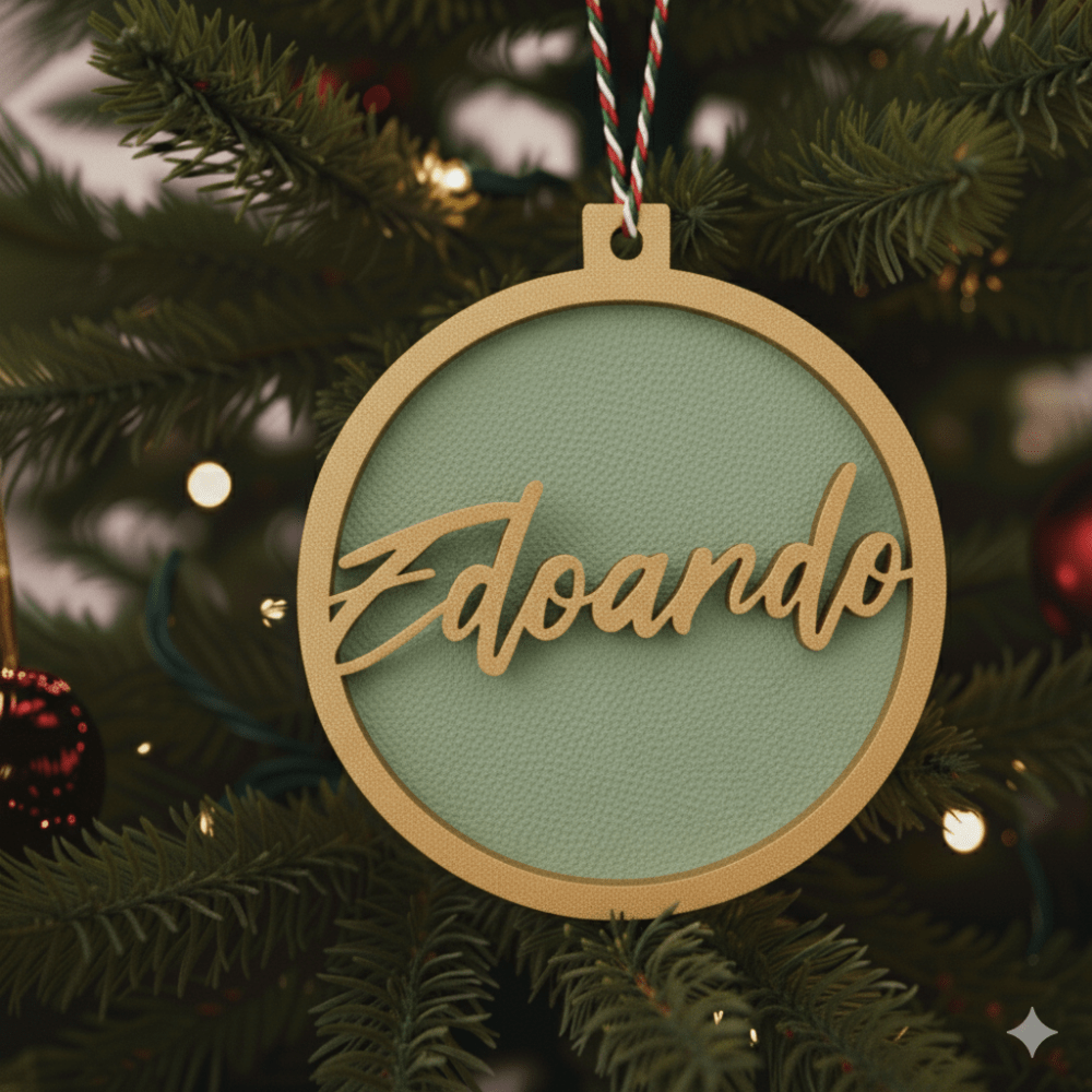 Pallina di Natale con Nome