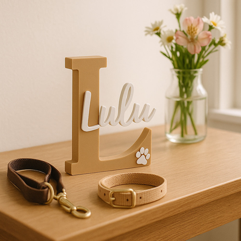Lettere decorative da appoggio