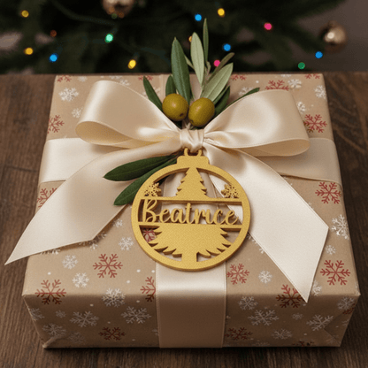 Pallina di Natale con Nome – Albero Magico