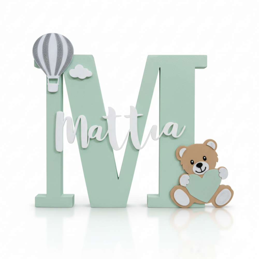 Decorazioni per Lettera con Nome