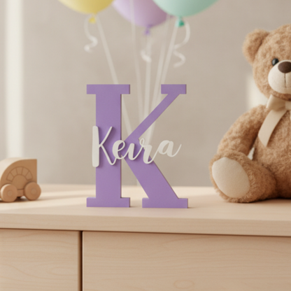 Lettera e Nome Personalizzato