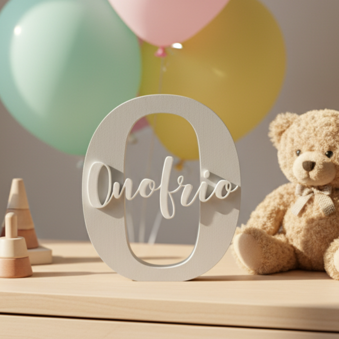 Lettera e Nome Personalizzato