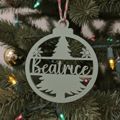 Pallina di Natale con Nome – Albero Magico