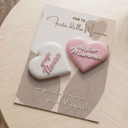 Set Calamite Cuore Mamma & Nonna Bis