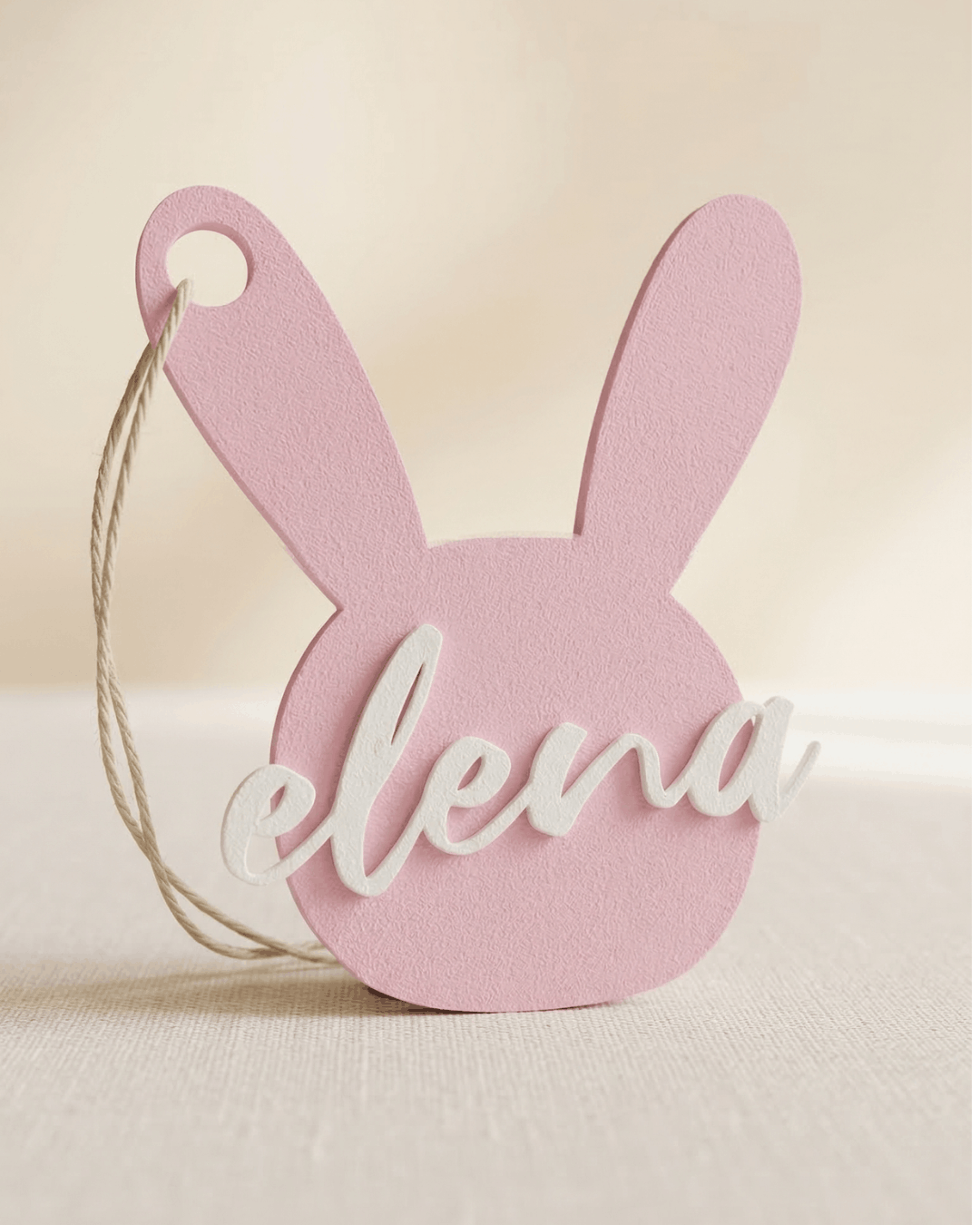 Coniglietto Personalizzato per Uovo di Pasqua