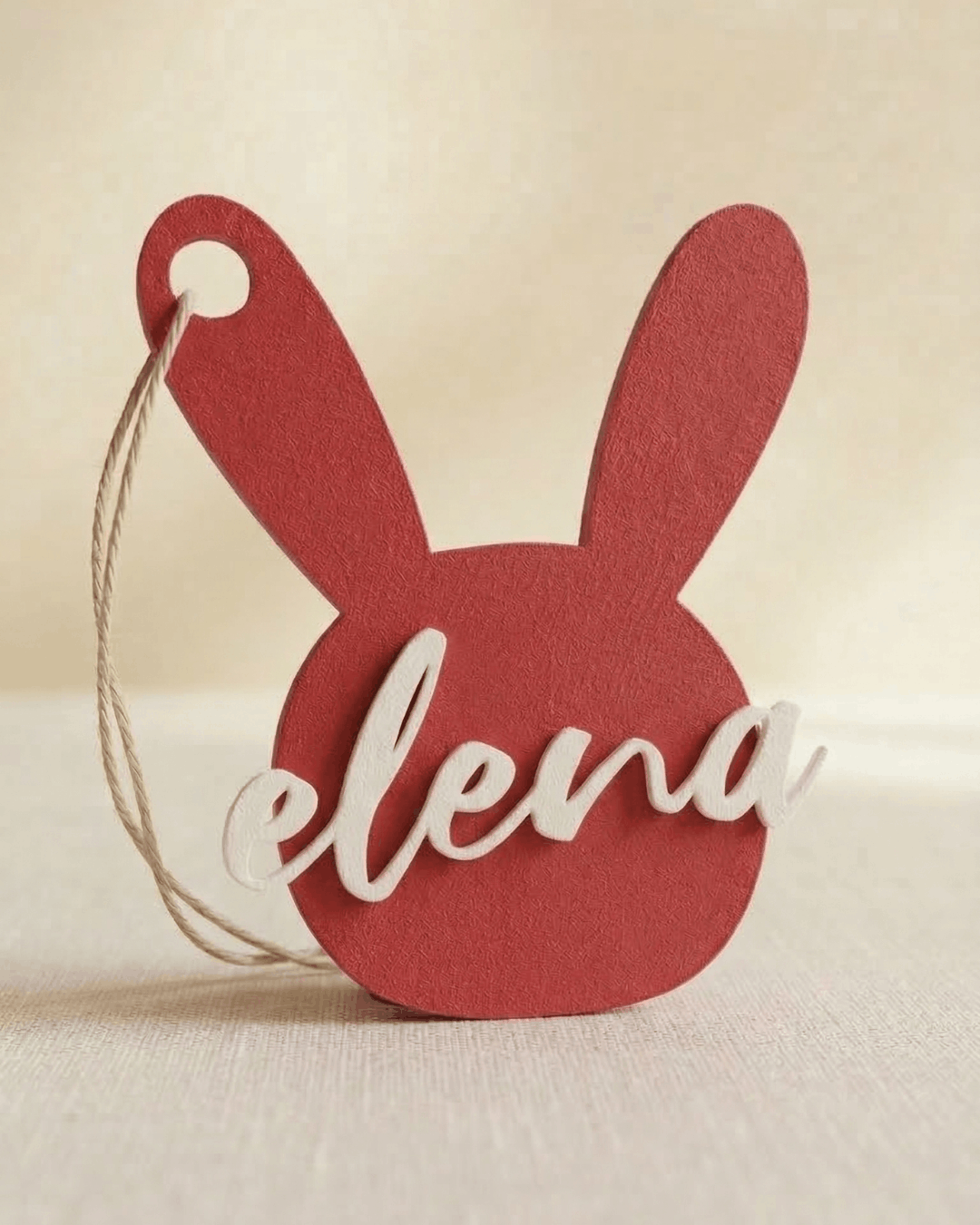 Coniglietto Personalizzato per Uovo di Pasqua