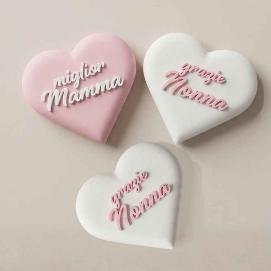 Set Calamite Cuore Mamma & Nonna Bis