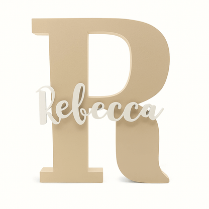 Lettera e Nome Personalizzato