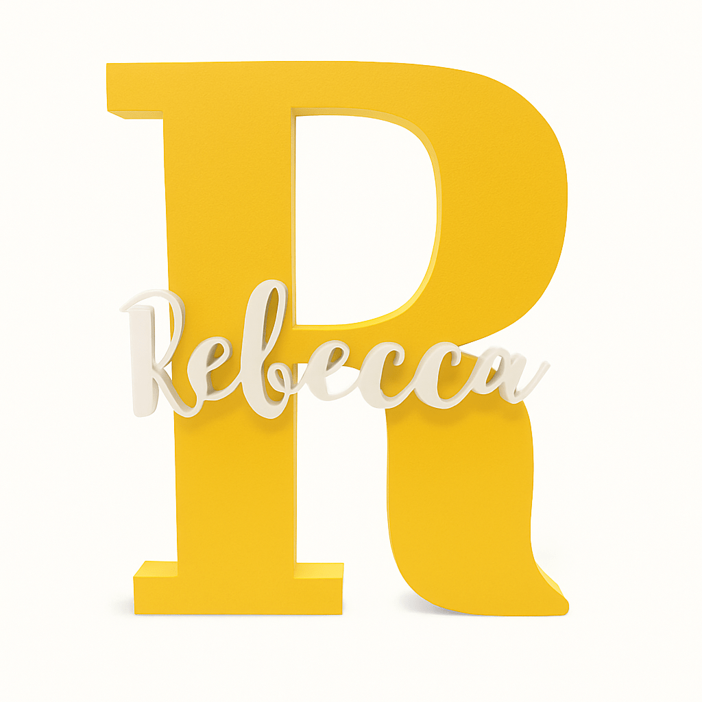 Lettera e Nome Personalizzato