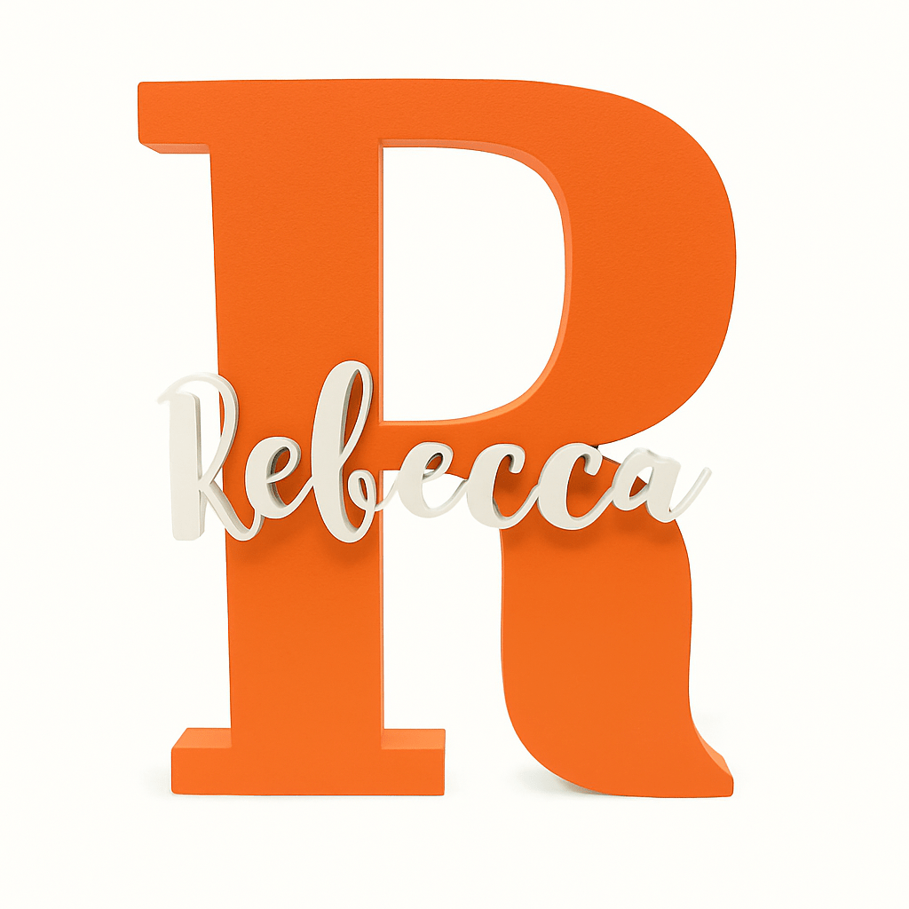 Lettera e Nome Personalizzato