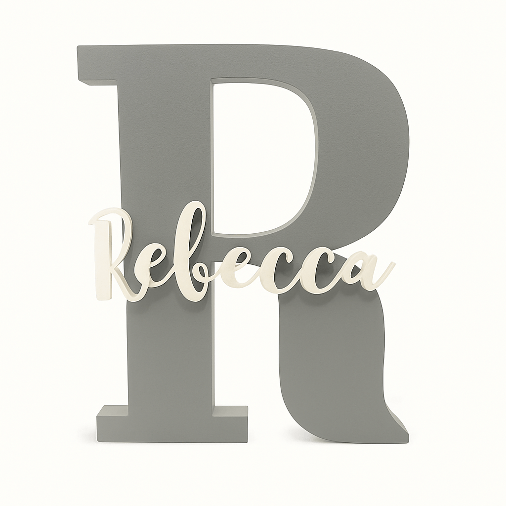 Lettera e Nome Personalizzato