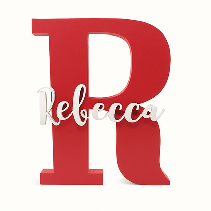 Lettera e Nome Personalizzato