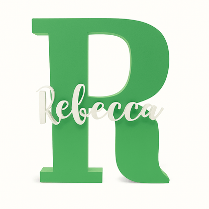 Lettera e Nome Personalizzato