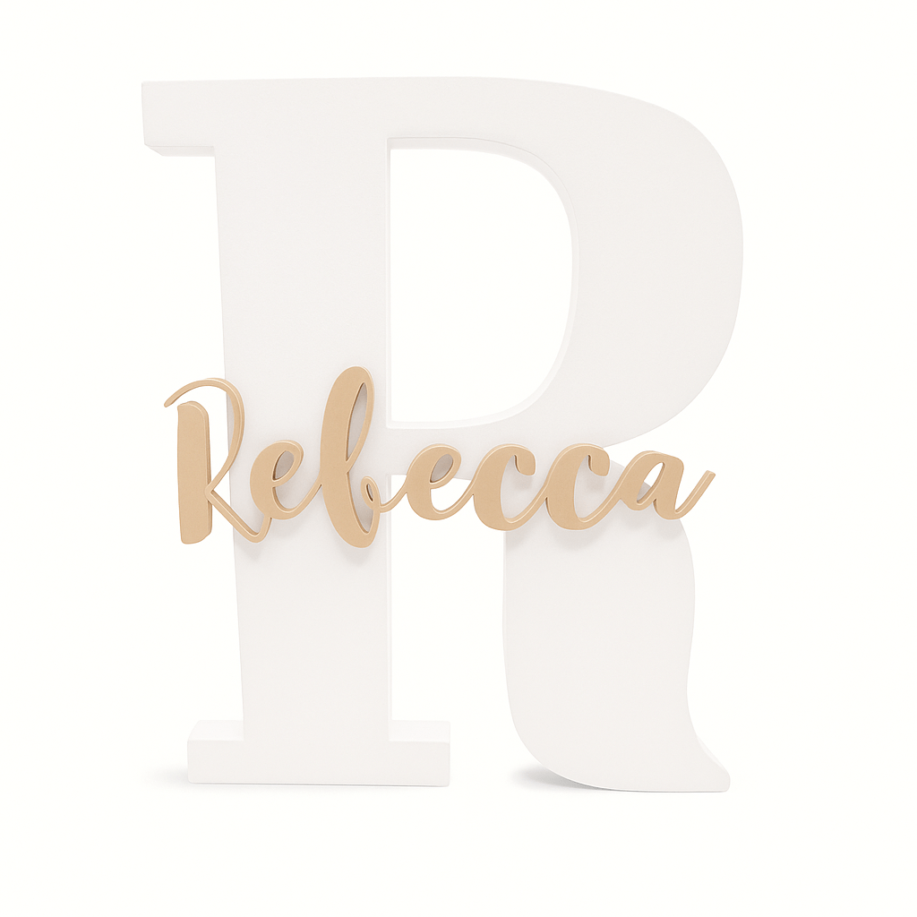 Lettera e Nome Personalizzato
