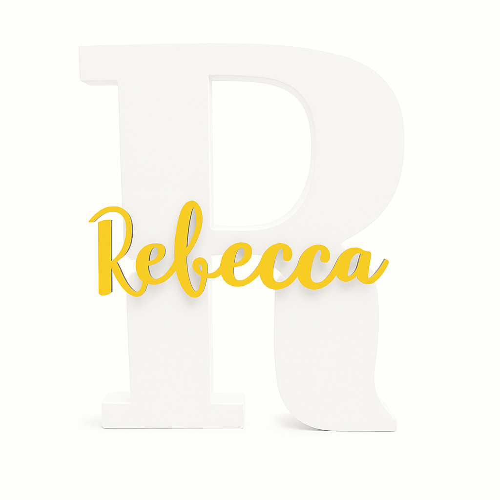Lettera e Nome Personalizzato