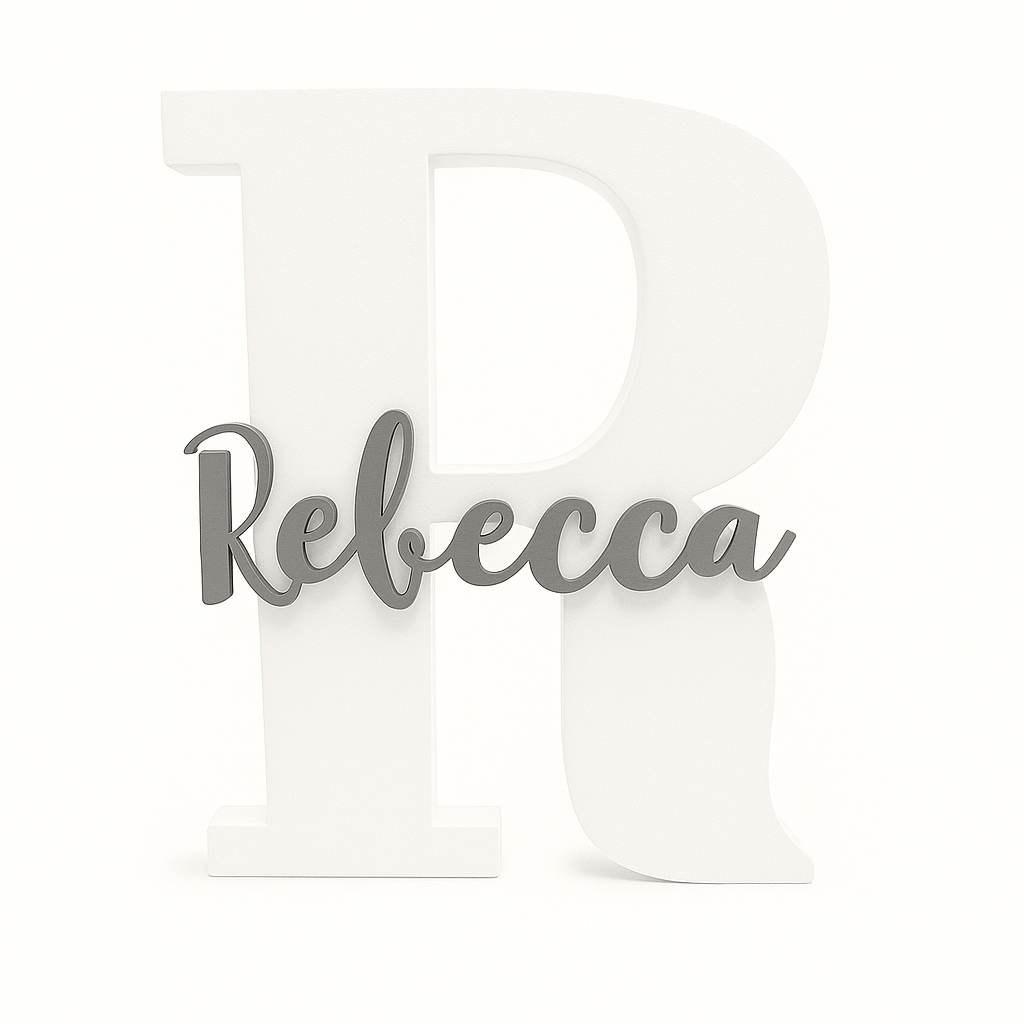 Lettera e Nome Personalizzato