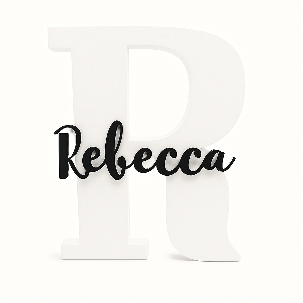 Lettera e Nome Personalizzato