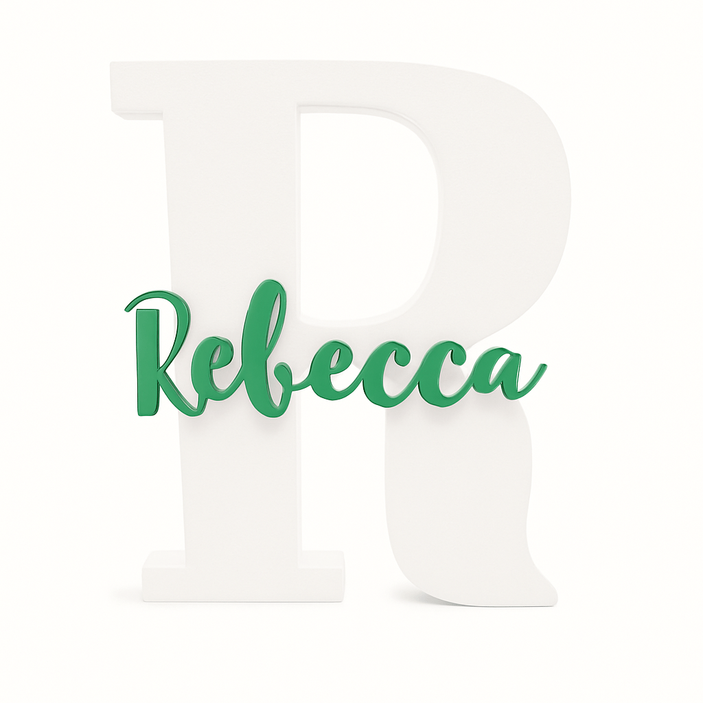 Lettera e Nome Personalizzato