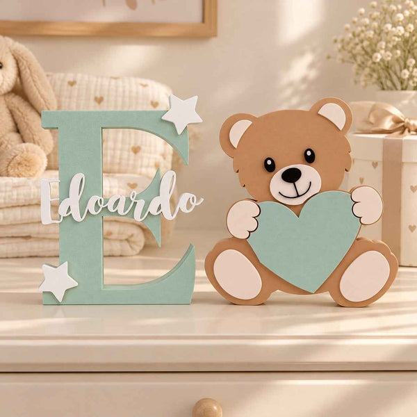Orsetto con Cuore – Decorazione per Cameretta