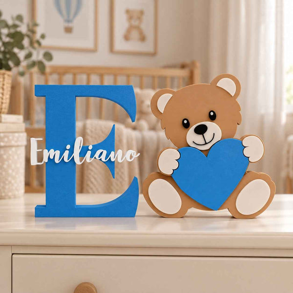 Orsetto con Cuore – Decorazione per Cameretta