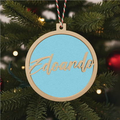 Pallina di Natale con Nome