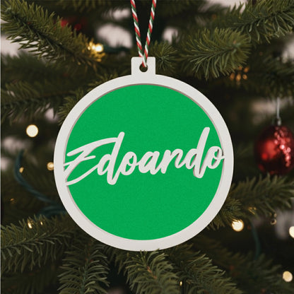 Pallina di Natale con Nome