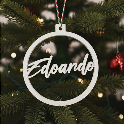 Pallina di Natale con Nome