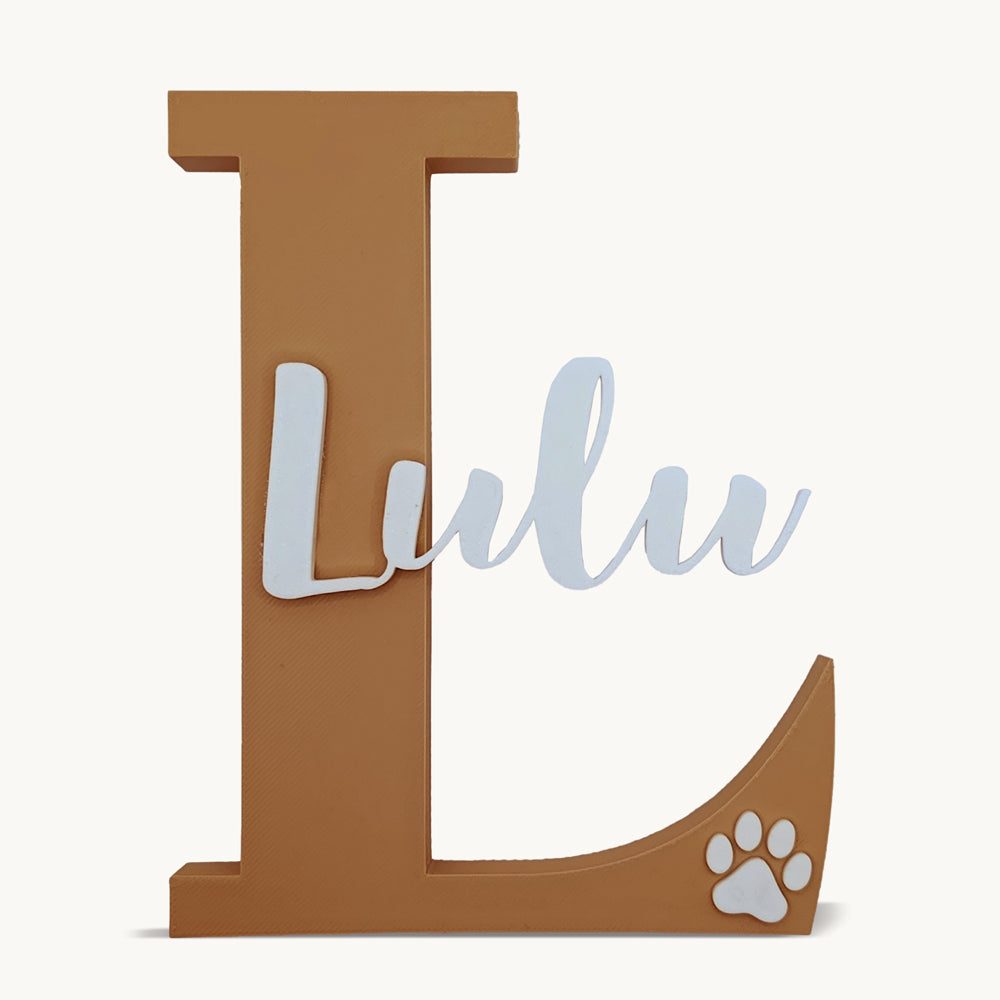 PetLetter - Lettera decorativa per Cane o Gatto