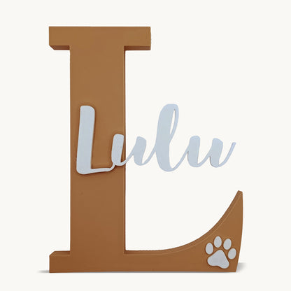 PetLetter - Lettera decorativa per Cane o Gatto