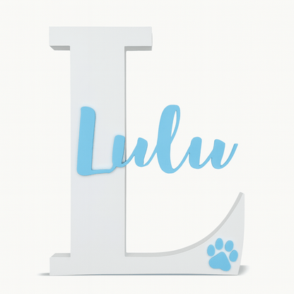 PetLetter - Lettera decorativa per Cane o Gatto