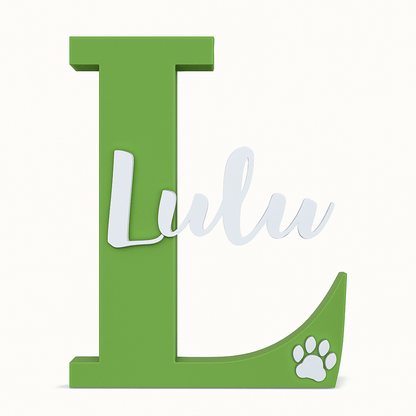 PetLetter - Lettera decorativa per Cane o Gatto