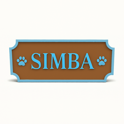 Targhetta Personalizzata Cane e Gatto