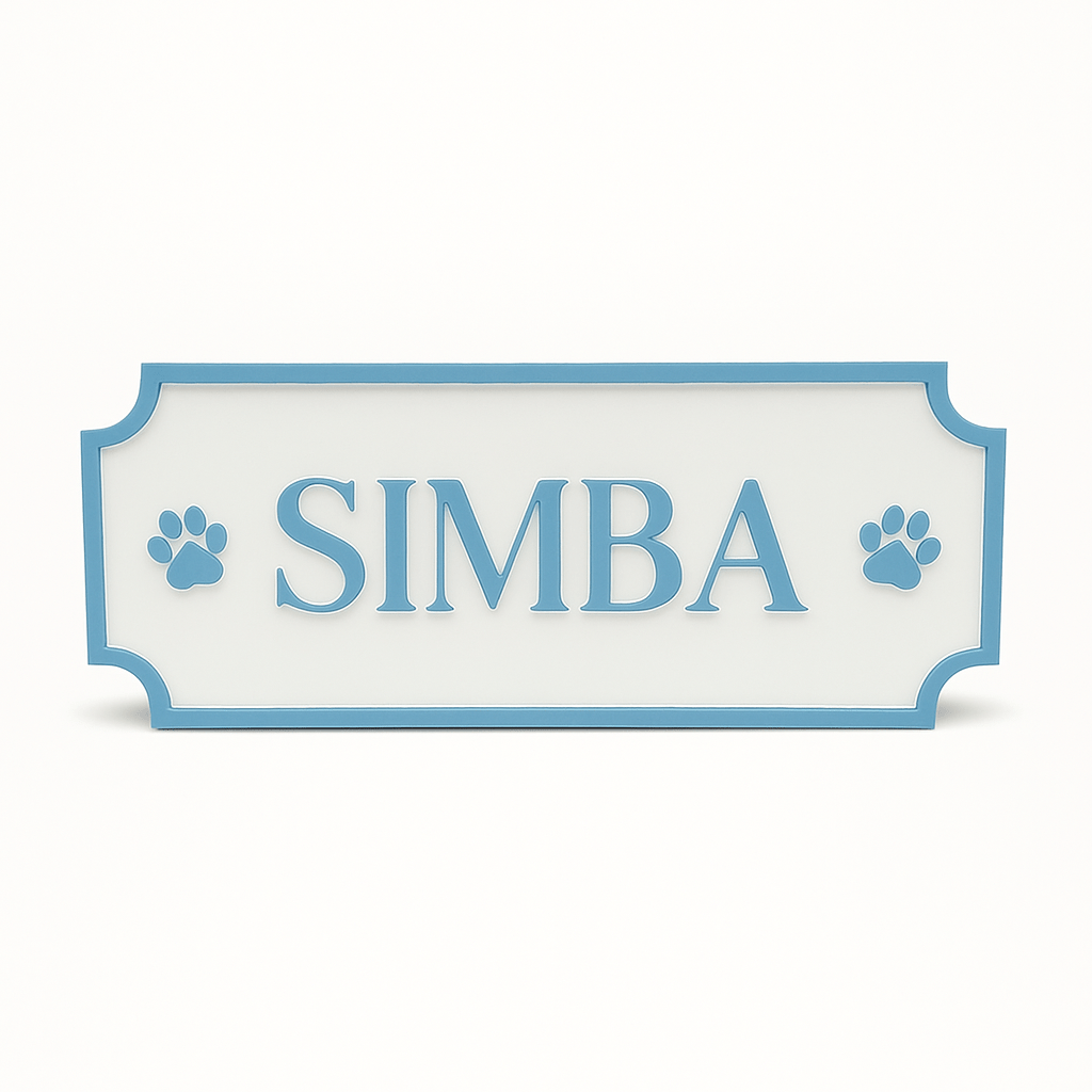 Targhetta Personalizzata Cane e Gatto