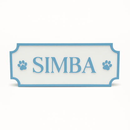 Targhetta Personalizzata Cane e Gatto