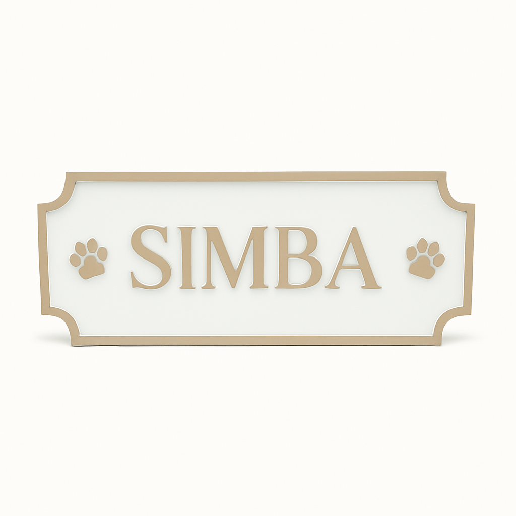 Targhetta Personalizzata Cane e Gatto