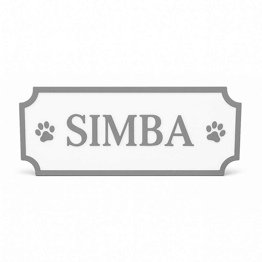 Targhetta Personalizzata Cane e Gatto