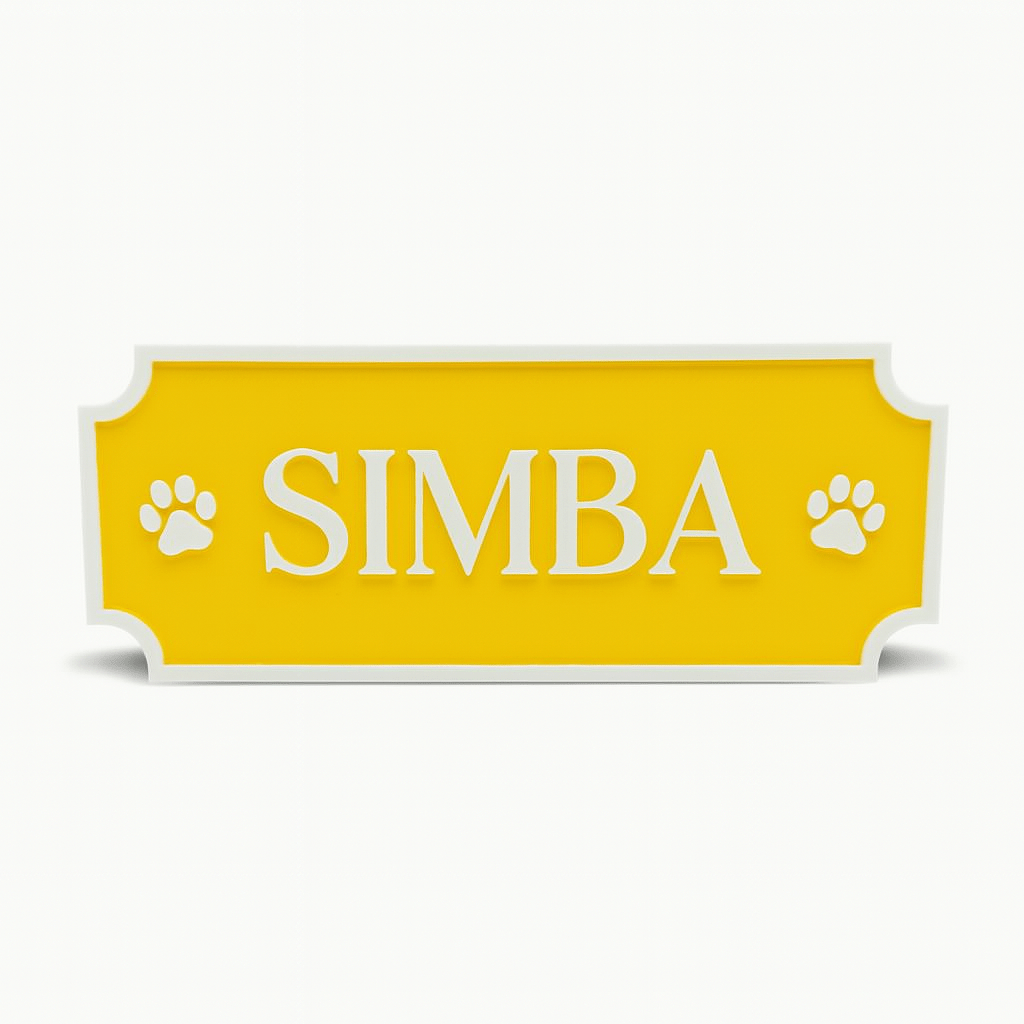 Targhetta Personalizzata Cane e Gatto