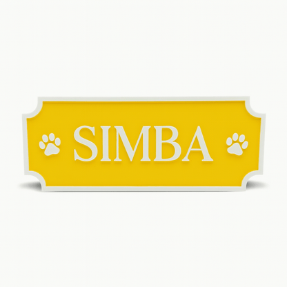 Targhetta Personalizzata Cane e Gatto
